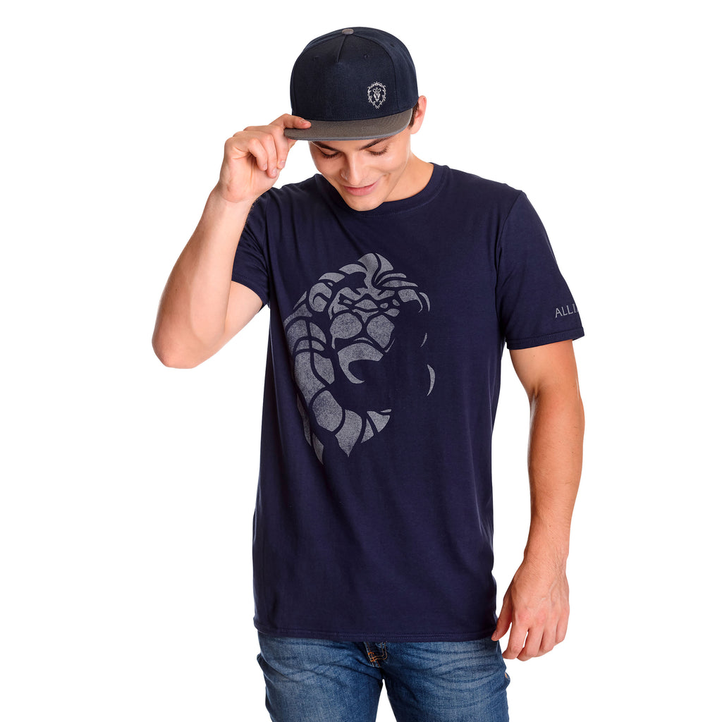 Produktbild World of Warcraft - Alliance Always T-shirt blå