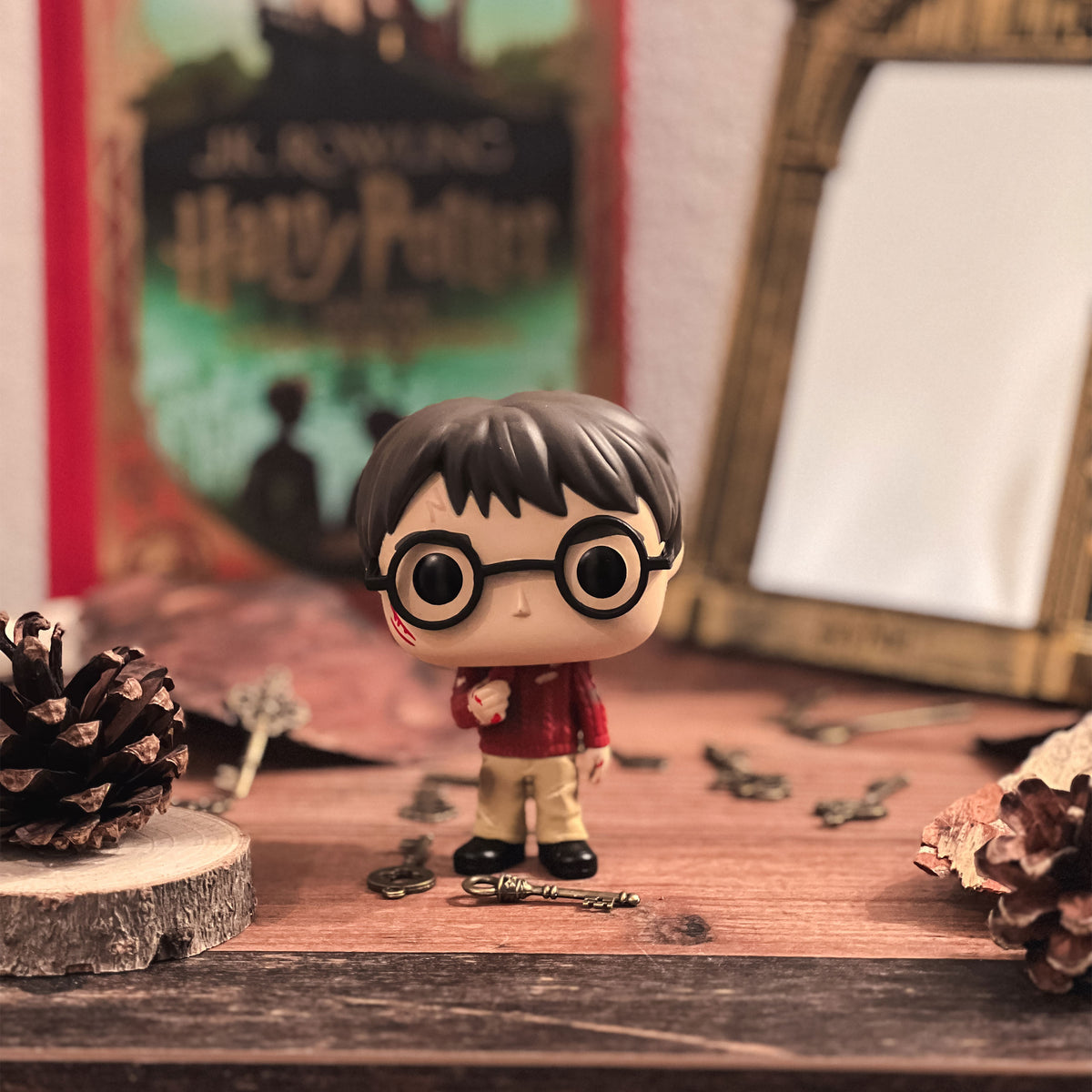 Produktbild Harry Potter med De Vises Sten Funko Pop Figur