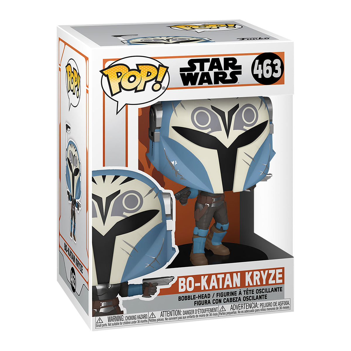 Produktbild Bo-Katan Kryze Funko Pop Vickande figur - Star Wars The Mandalorian