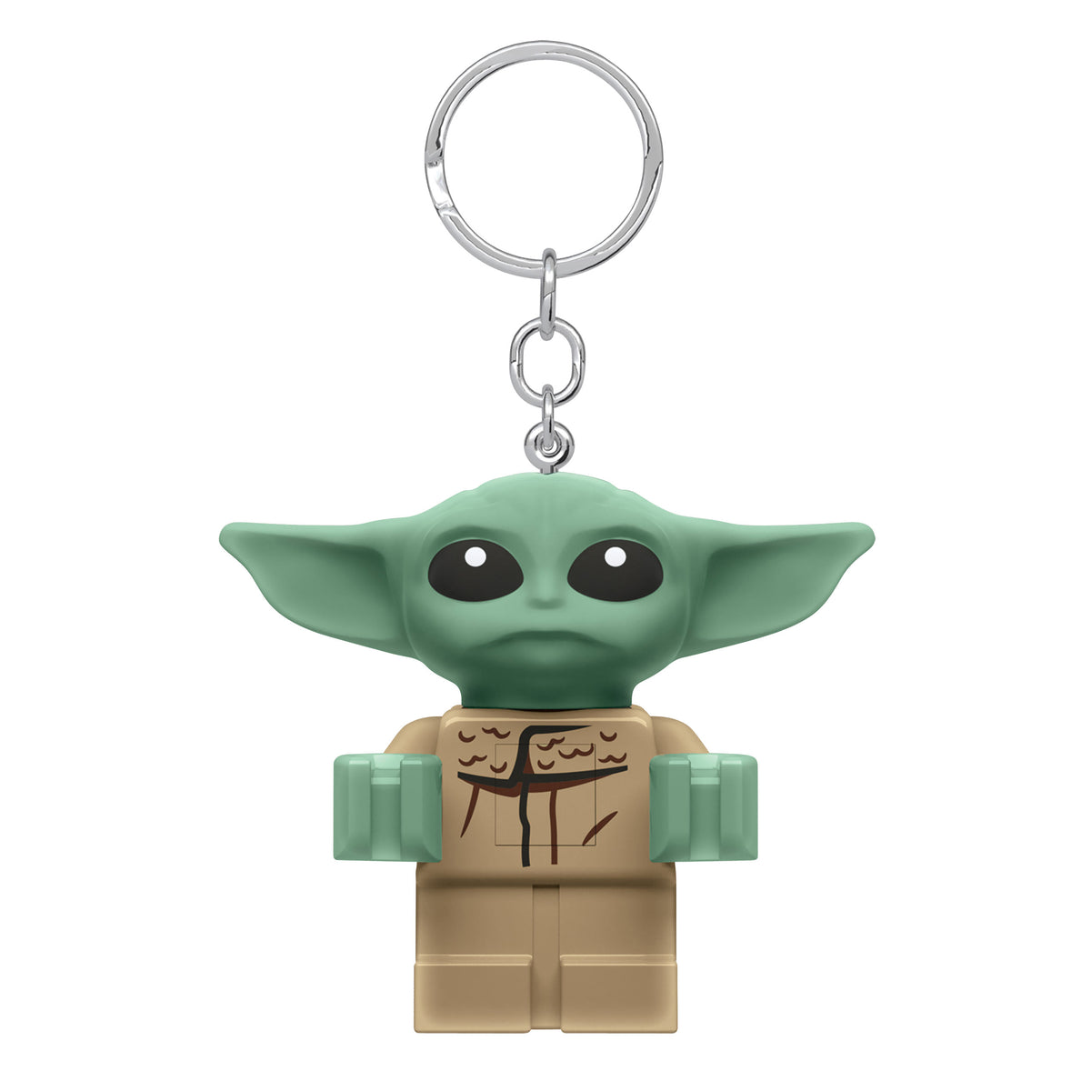 Produktbild Grogu LEGO nyckelring med ljus - Star Wars The Mandalorian