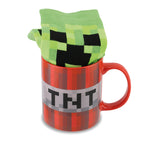 Produktbild Minecraft - Creeper-strumpor och TNT-mugg set