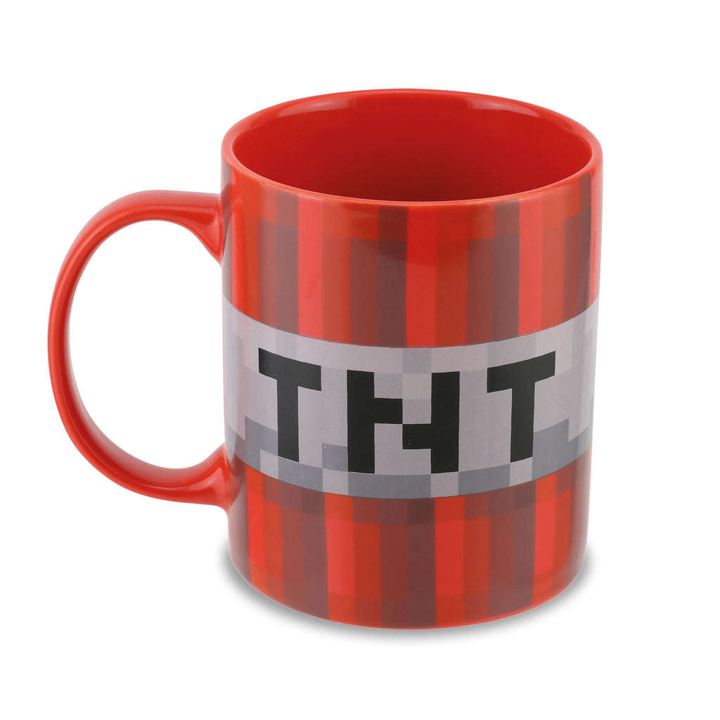 Produktbild Minecraft - Creeper-strumpor och TNT-mugg set
