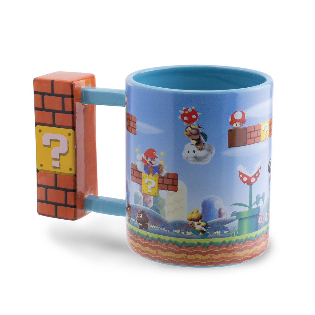 Produktbild Super Mario - Frågeteckenmugg med 3D-handtag