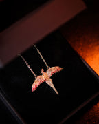 Produktbild Harry Potter - Fawkes halsband med kristaller