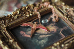 Produktbild Harry Potter - Fawkes halsband med kristaller