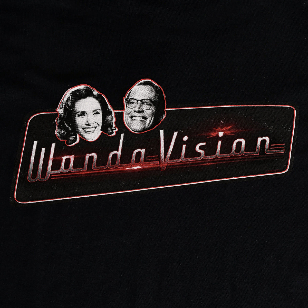 Produktbild WandaVision - Logotyp T-shirt svart