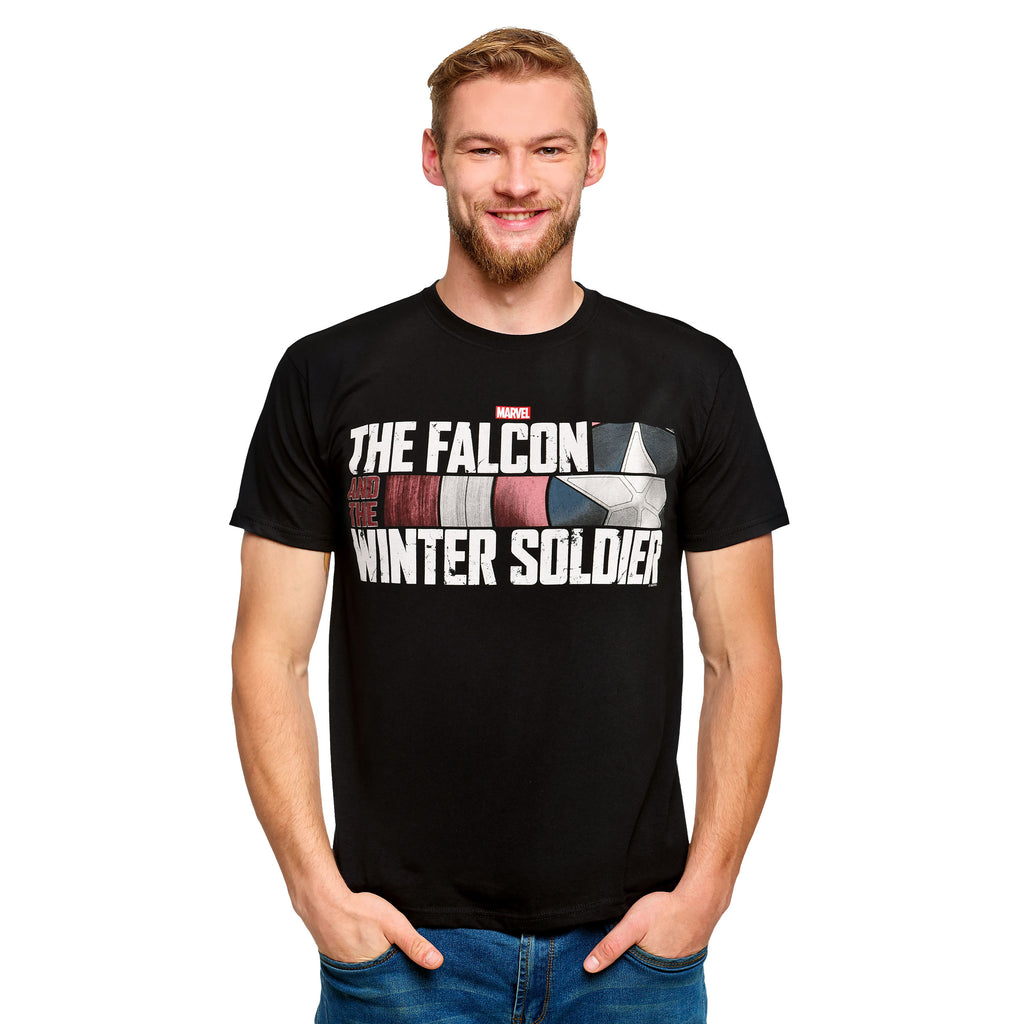 Produktbild The Falcon and the Winter Soldier - Logo T-shirt svart
