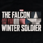 Produktbild The Falcon and the Winter Soldier - Logo T-shirt svart