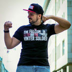 Produktbild The Falcon and the Winter Soldier - Logo T-shirt svart
