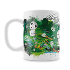 Produktbild Nekodama Skogsandar Mugg för fans av Prinsessan Mononoke