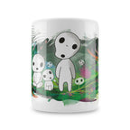 Produktbild Nekodama Skogsandar Mugg för fans av Prinsessan Mononoke