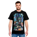Produktbild Star Wars - Boba Fett med Slave I T-shirt svart