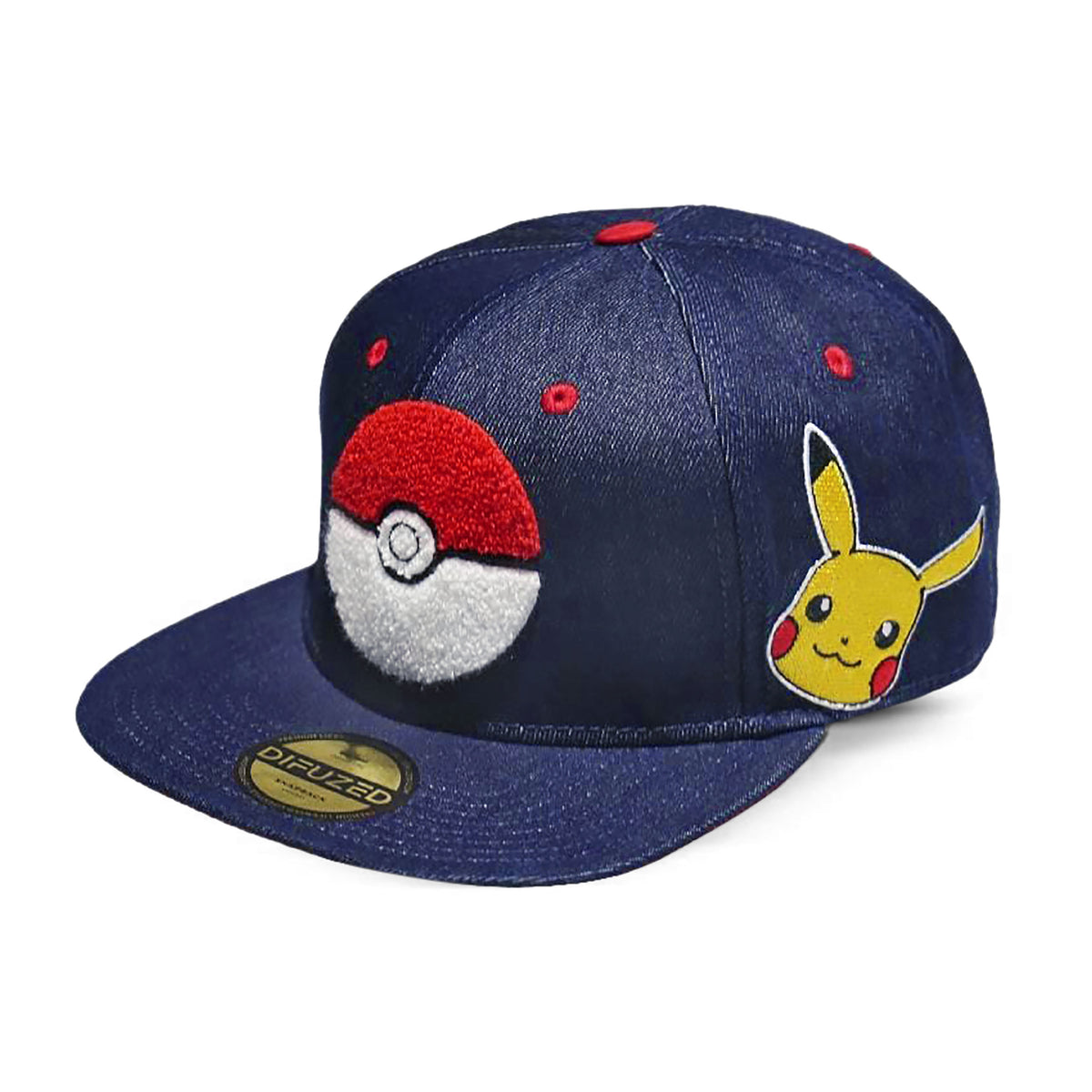 Produktbild Pokemon - Pokeball Snapback-keps blå