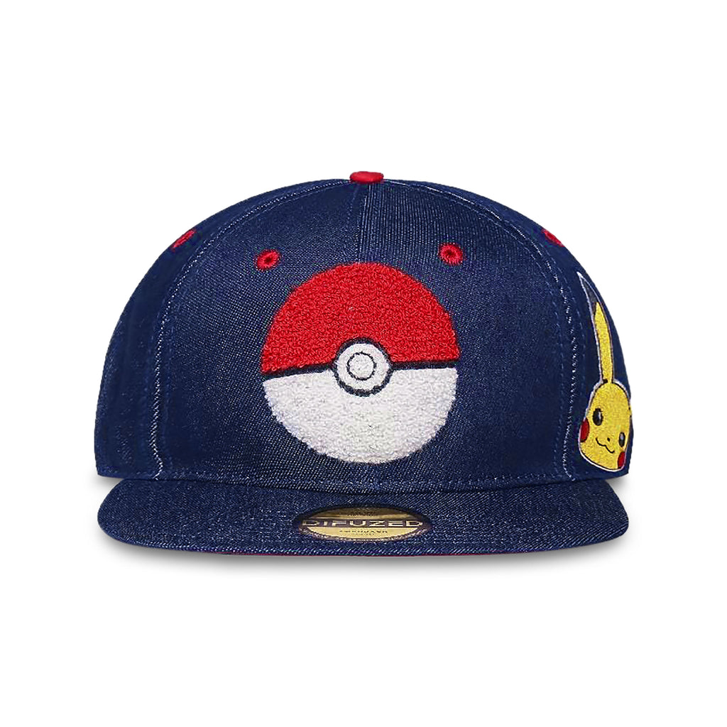 Produktbild Pokemon - Pokeball Snapback-keps blå