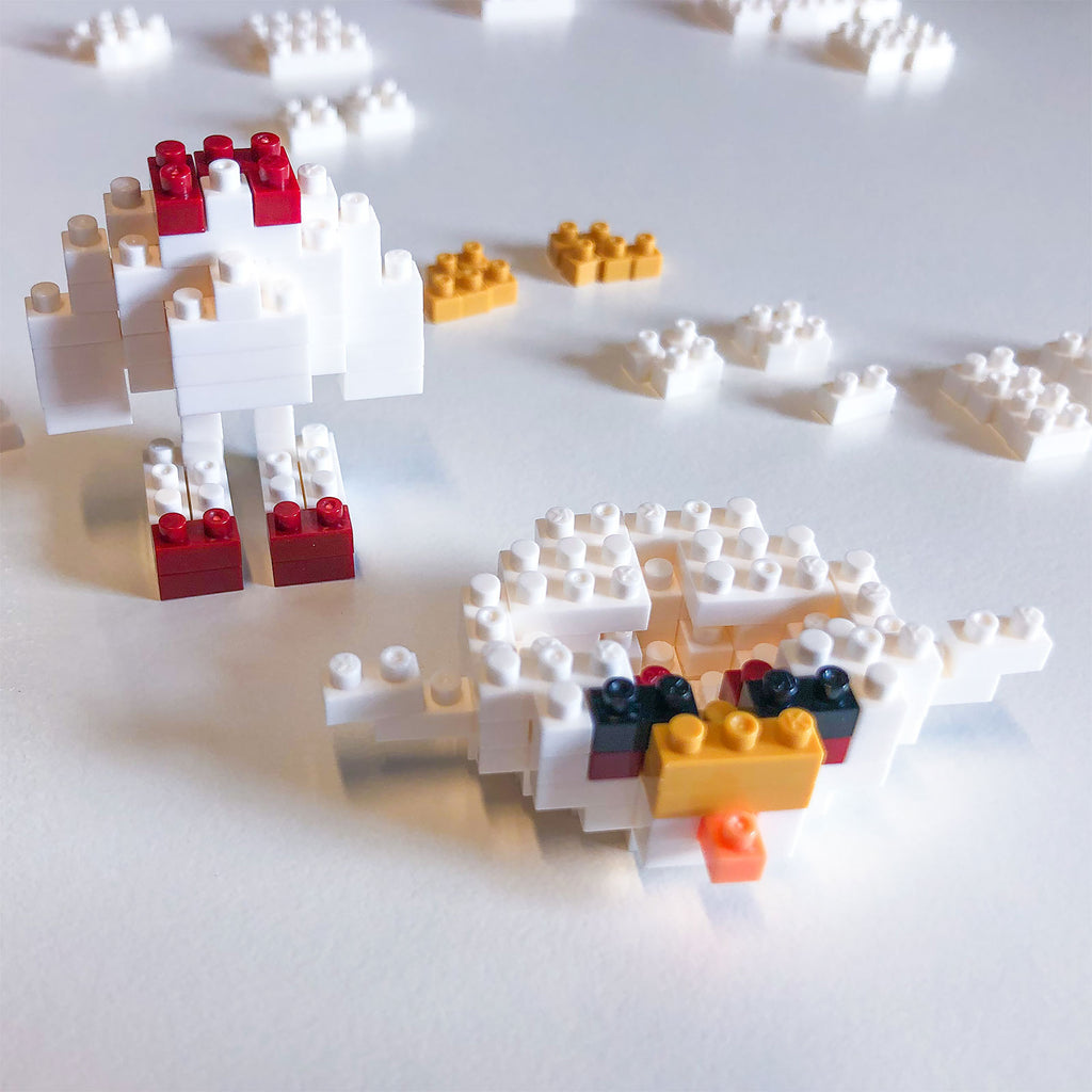 Produktbild Pokemon - Hopplo nanoblock Mini byggklossfigur