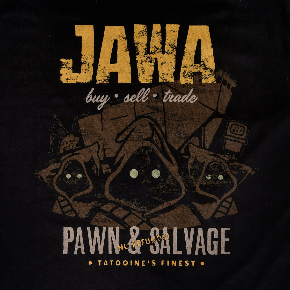 Produktbild Star Wars - Jawa Pawn & Salvage T-shirt svart