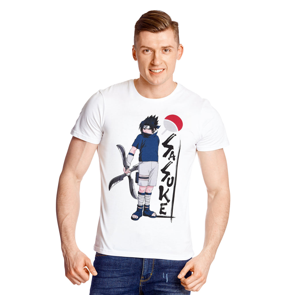 Produktbild Naruto - Sasuke Uchiha T-shirt vit