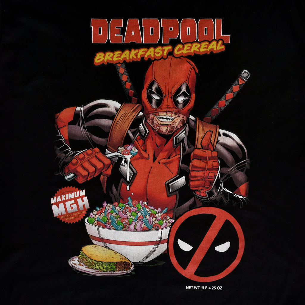 Produktbild Deadpool - Frukostflingor T-shirt svart