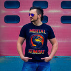 Produktbild Mortal Kombat - Logo T-shirt svart