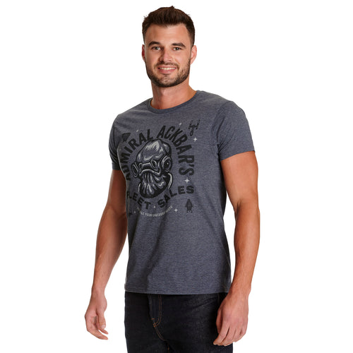 Produktbild Star Wars - Admiral Ackbar's Fleet Sales T-Shirt blå