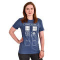 Produktbild Tardis Police Box T-shirt blå - Doctor Who