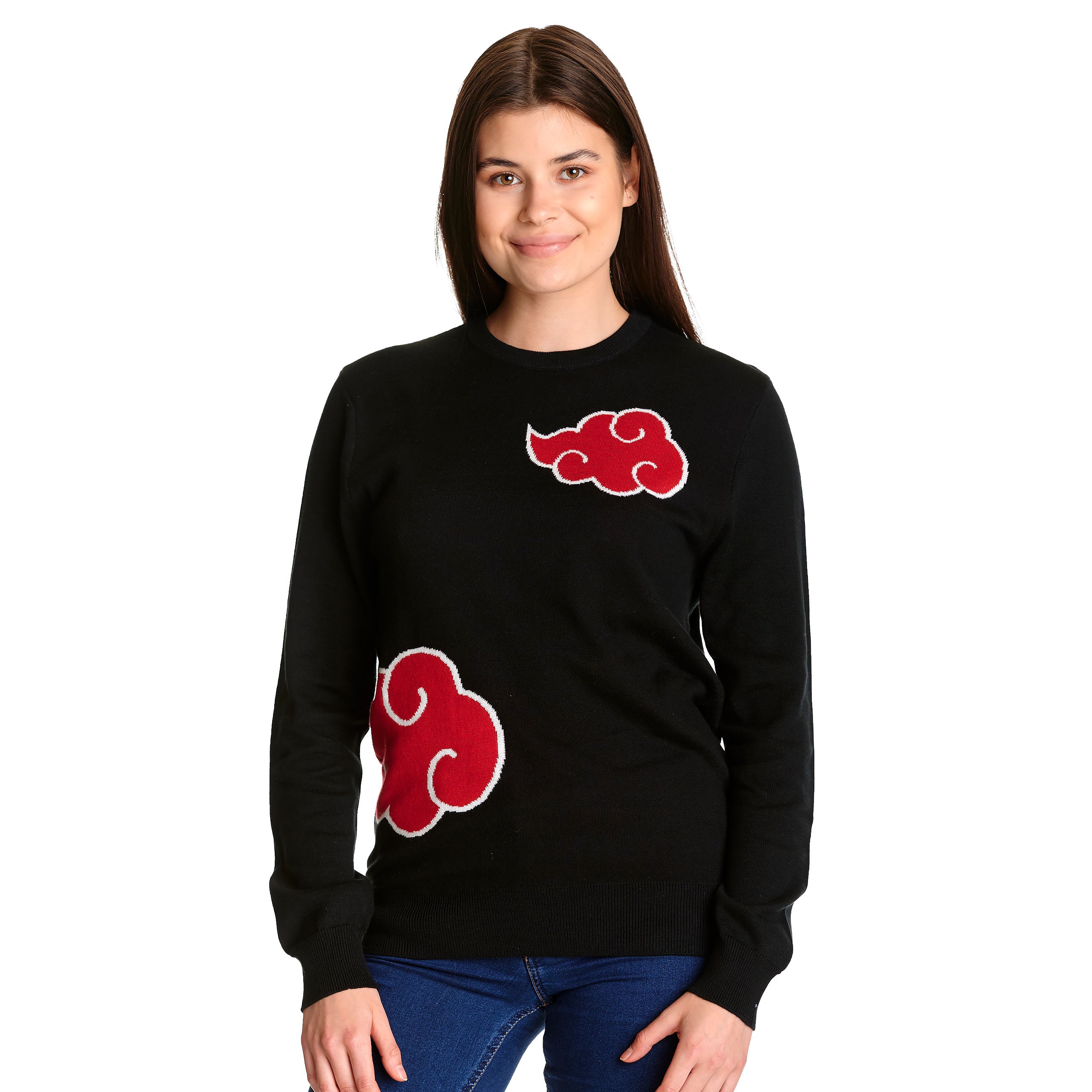 Produktbild Naruto - Stickad tröja med Akatsuki-symbol