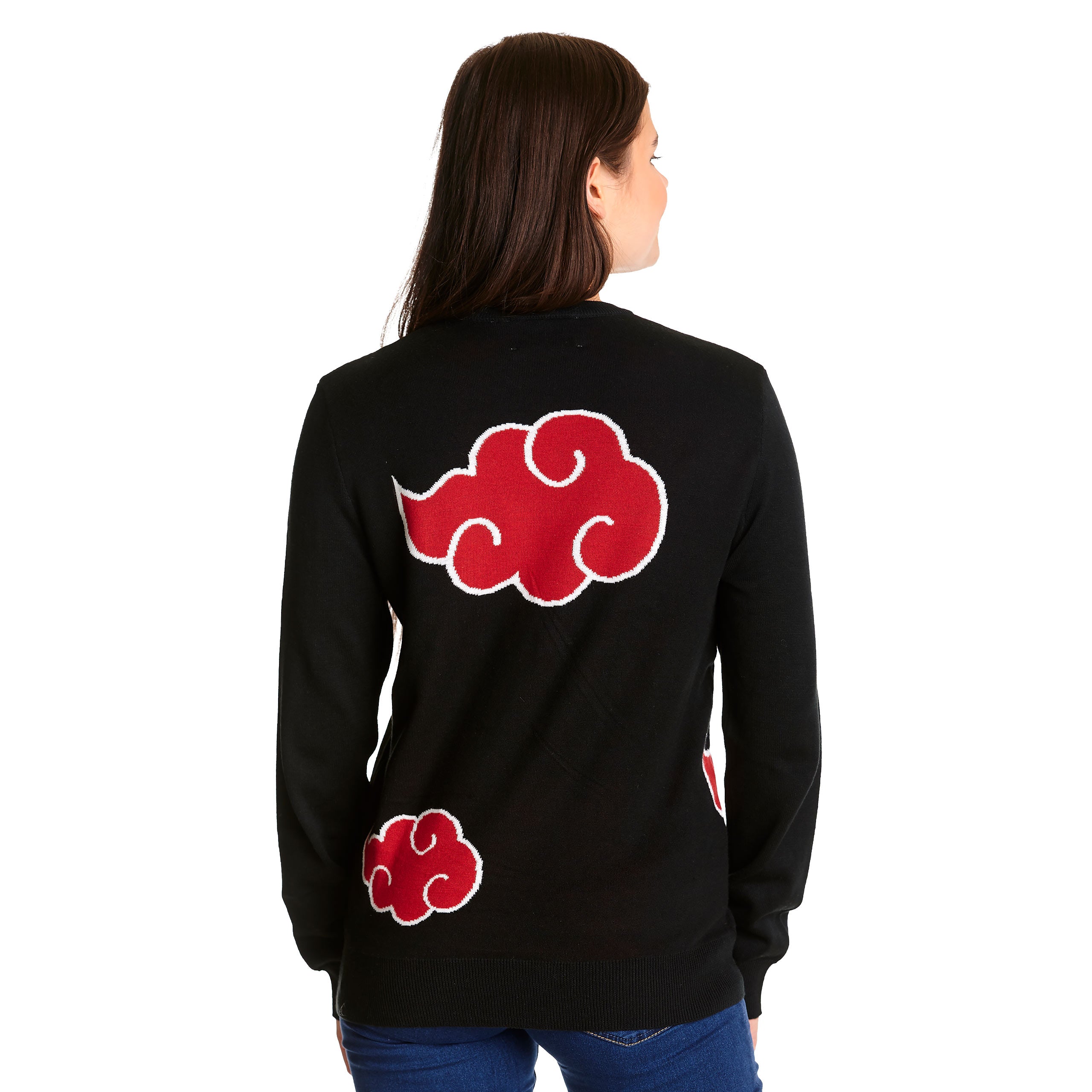 Produktbild Naruto - Stickad tröja med Akatsuki-symbol