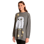 Produktbild Harry Potter - Hedwig Oversize Tröja grå
