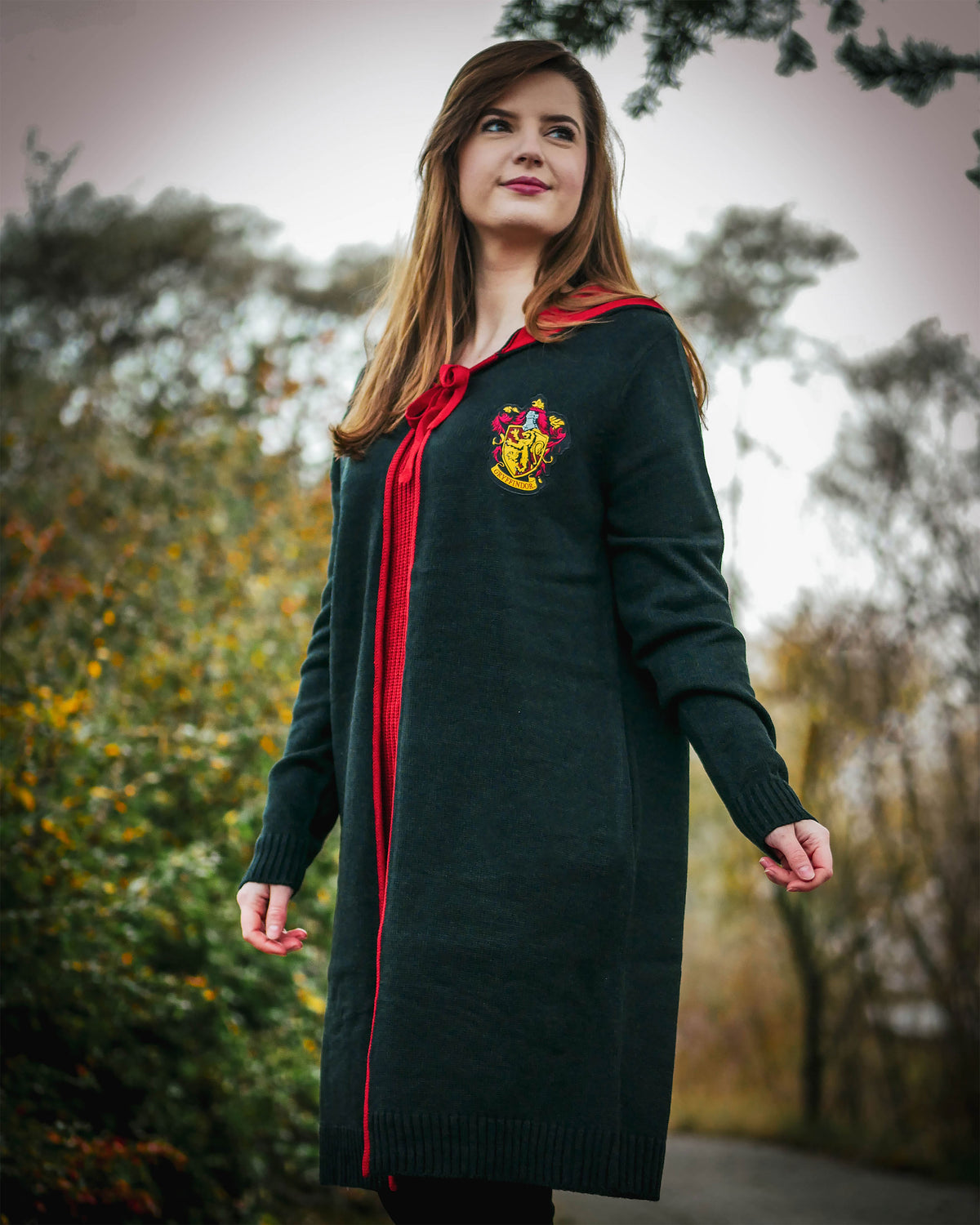Produktbild Harry Potter - Gryffindor stickad mantel