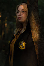 Produktbild Harry Potter - Hufflepuff Stickad Mantel