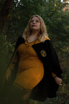 Produktbild Harry Potter - Hufflepuff Stickad Mantel