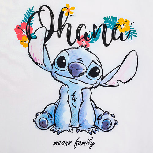 Produktbild Lilo & Stitch - Ohana T-shirt dam vit