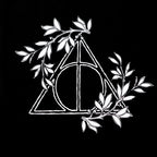 Produktbild Kort pyjamas med spets för damer Dödsrelikerna - Harry Potter