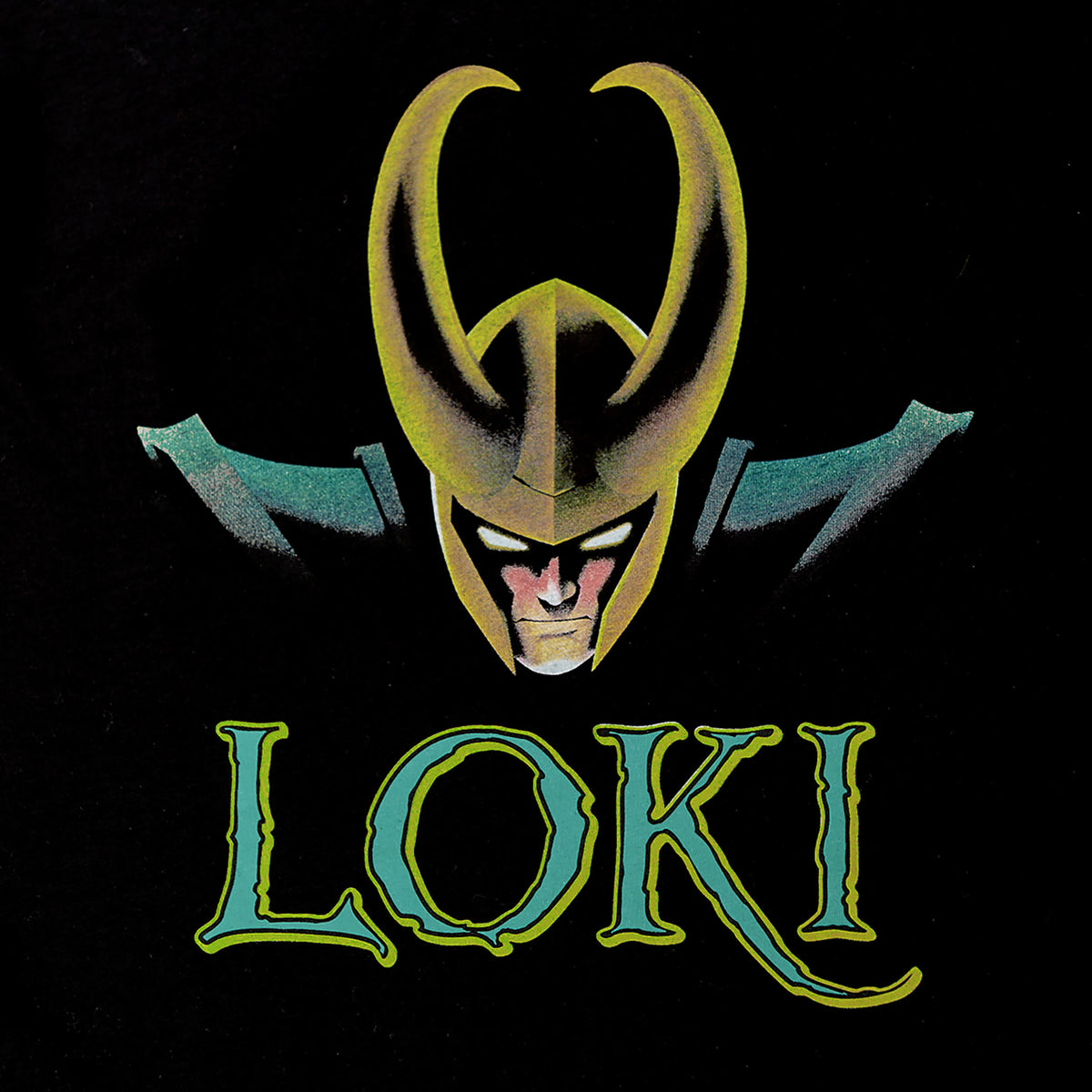 Produktbild Loki - Logo Pyjamas dam kort med spets svart
