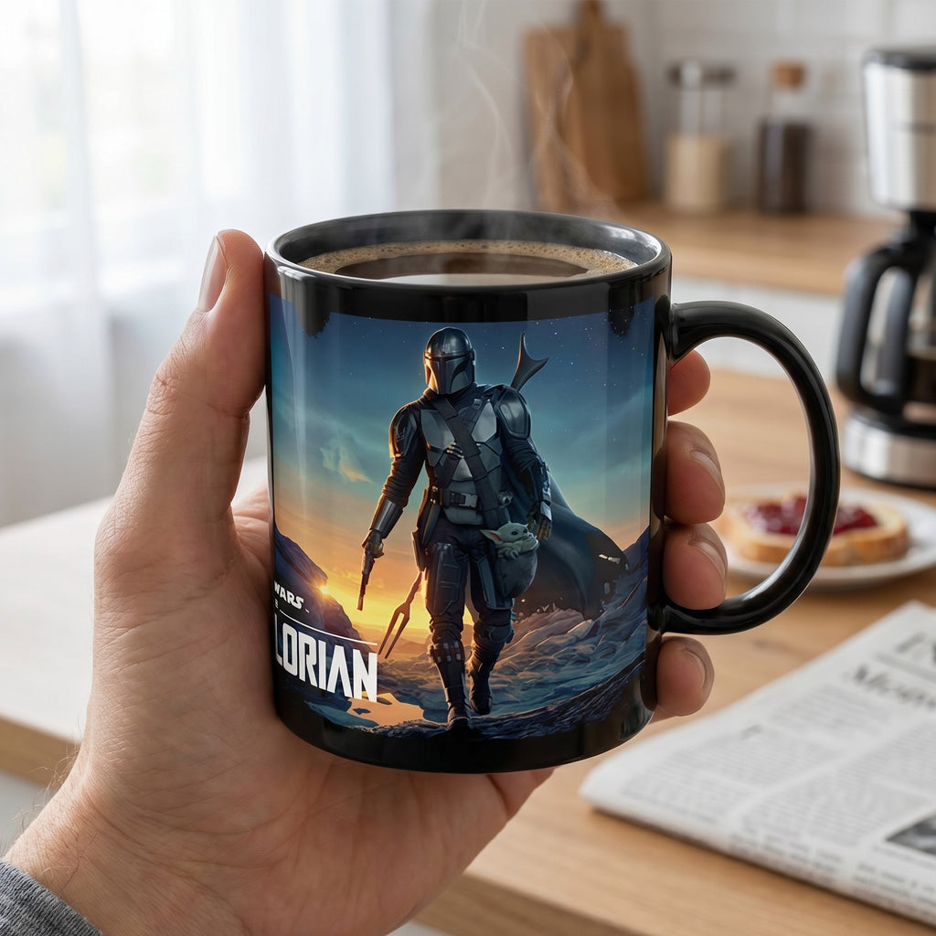 Produktbild Mandalorian Nightfall Mugg - Star Wars The Mandalorian
