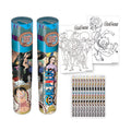 Produktbild One Piece - Pennset 12-pack med 2 målarbilder