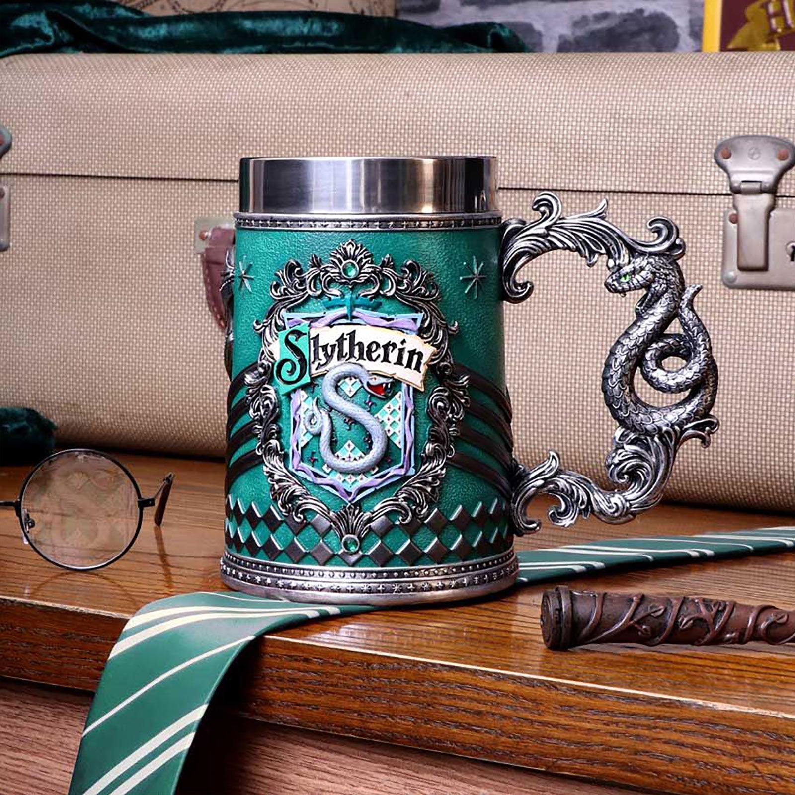 Produktbild Harry Potter - Slytherin Logo Krus deluxe