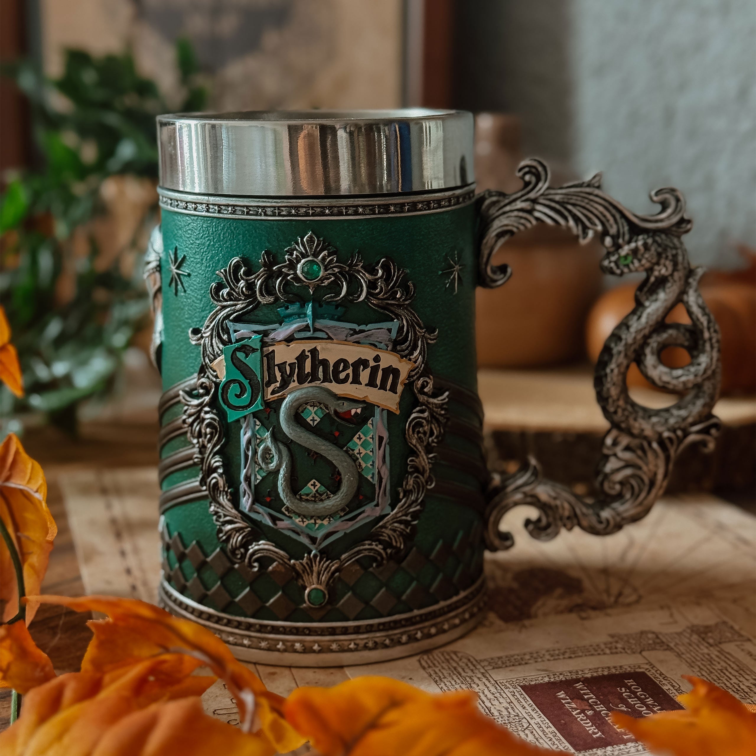 Produktbild Harry Potter - Slytherin Logo Krus deluxe