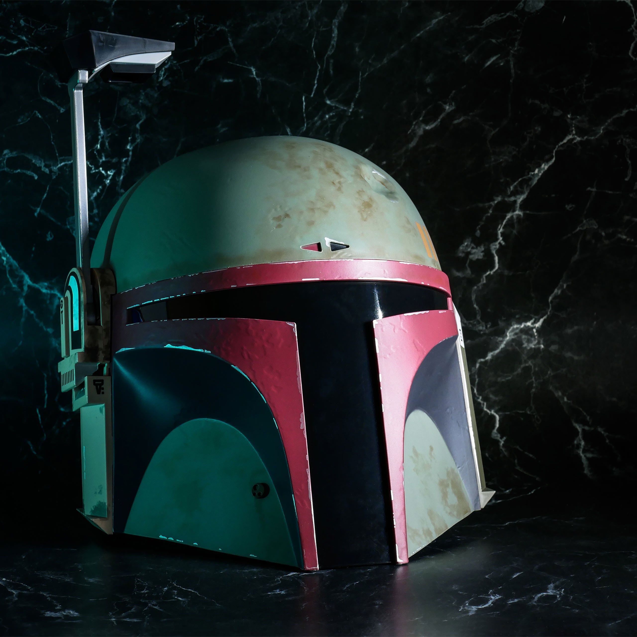 Produktbild Boba Fett Premium Hjälm Replika Re-Armored med Ljuseffekter - Star Wars