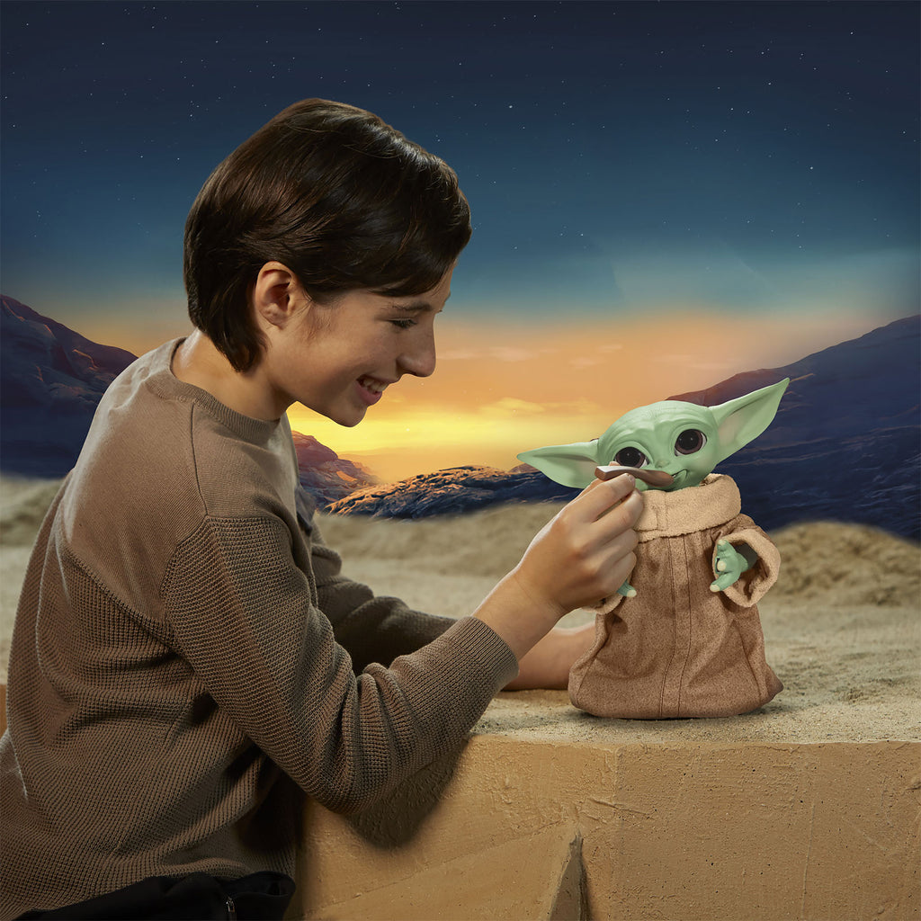 Produktbild Grogu Galactic Snackin Interaktiv Figur - Star Wars The Mandalorian