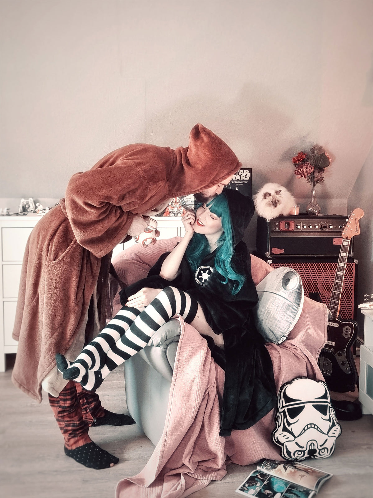 Produktbild Star Wars - Imperiet morgonrock svart