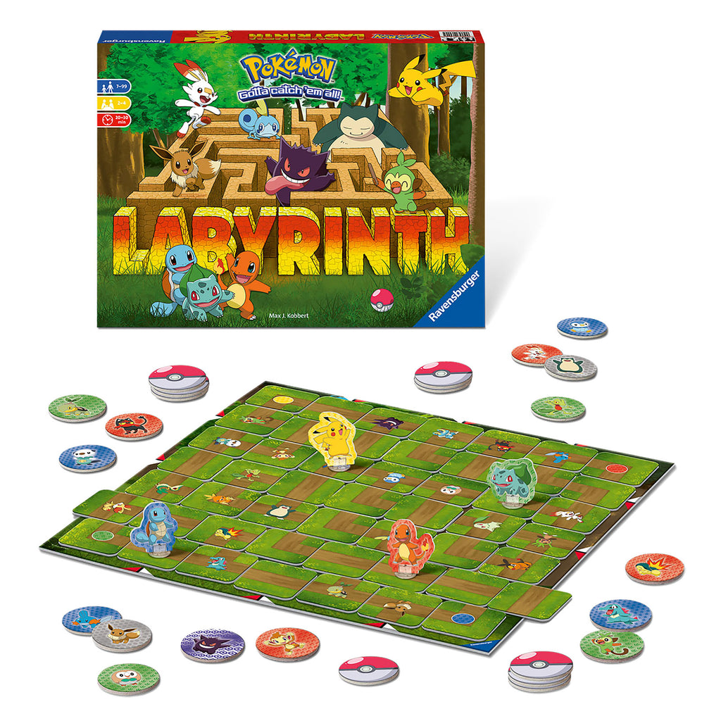 Produktbild Pokemon - Den Galna Labyrinten Brädspel