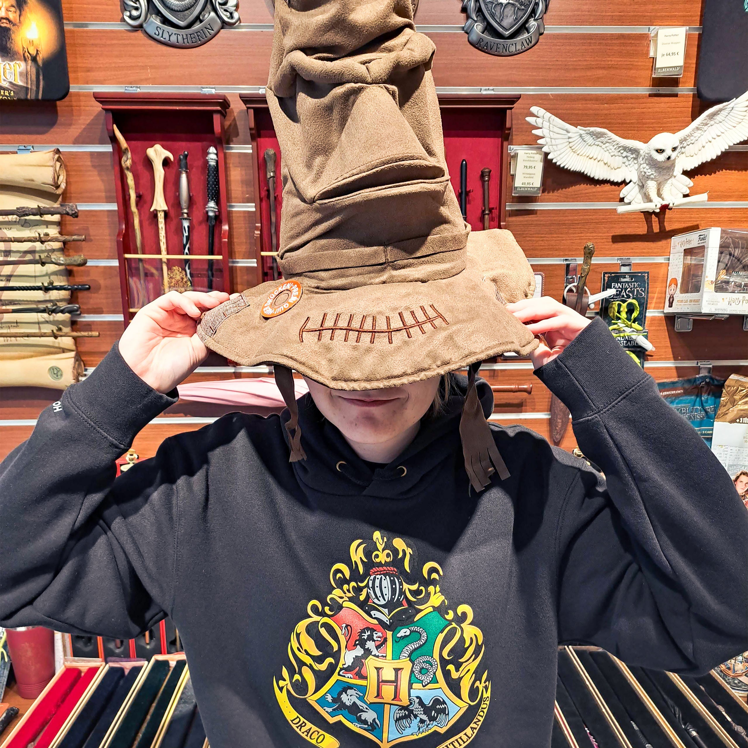 Produktbild Harry Potter - Talande Hatten med ljud och rörelse