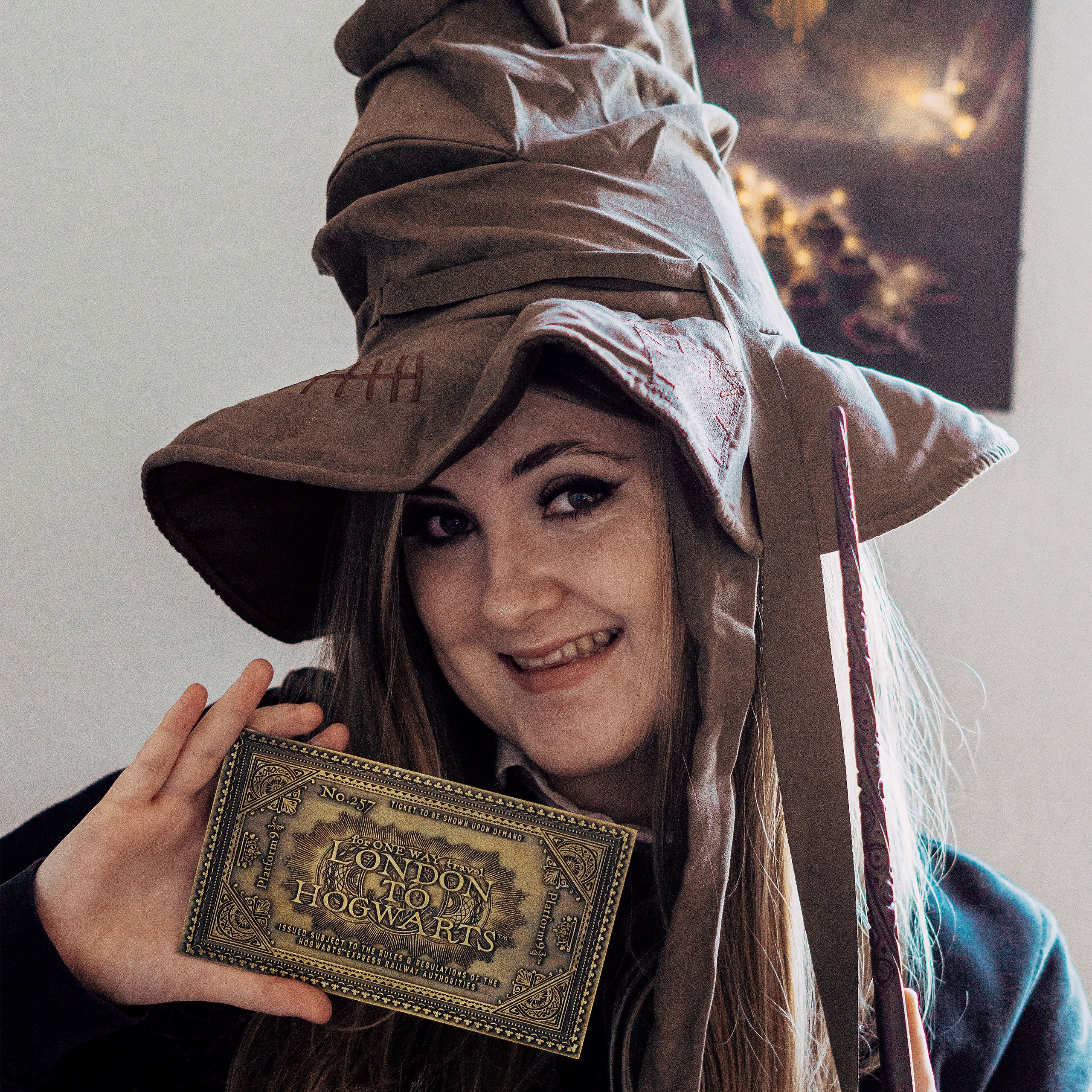 Produktbild Harry Potter - Talande Hatten med ljud och rörelse