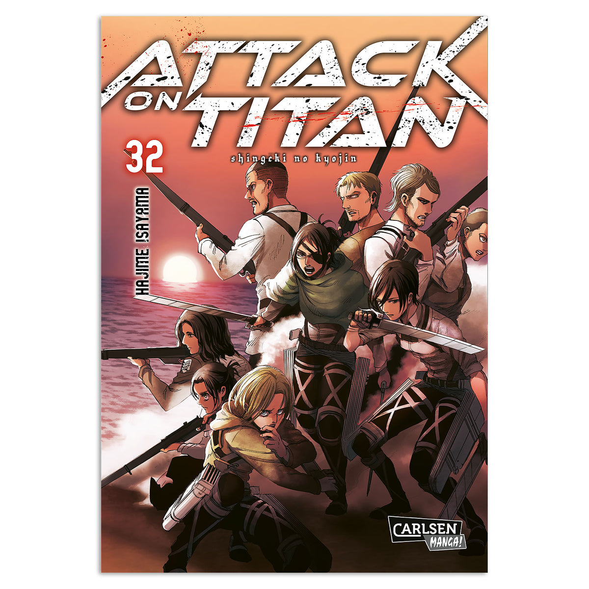 Produktbild Attack on Titan - Volym 32 Pocketbok