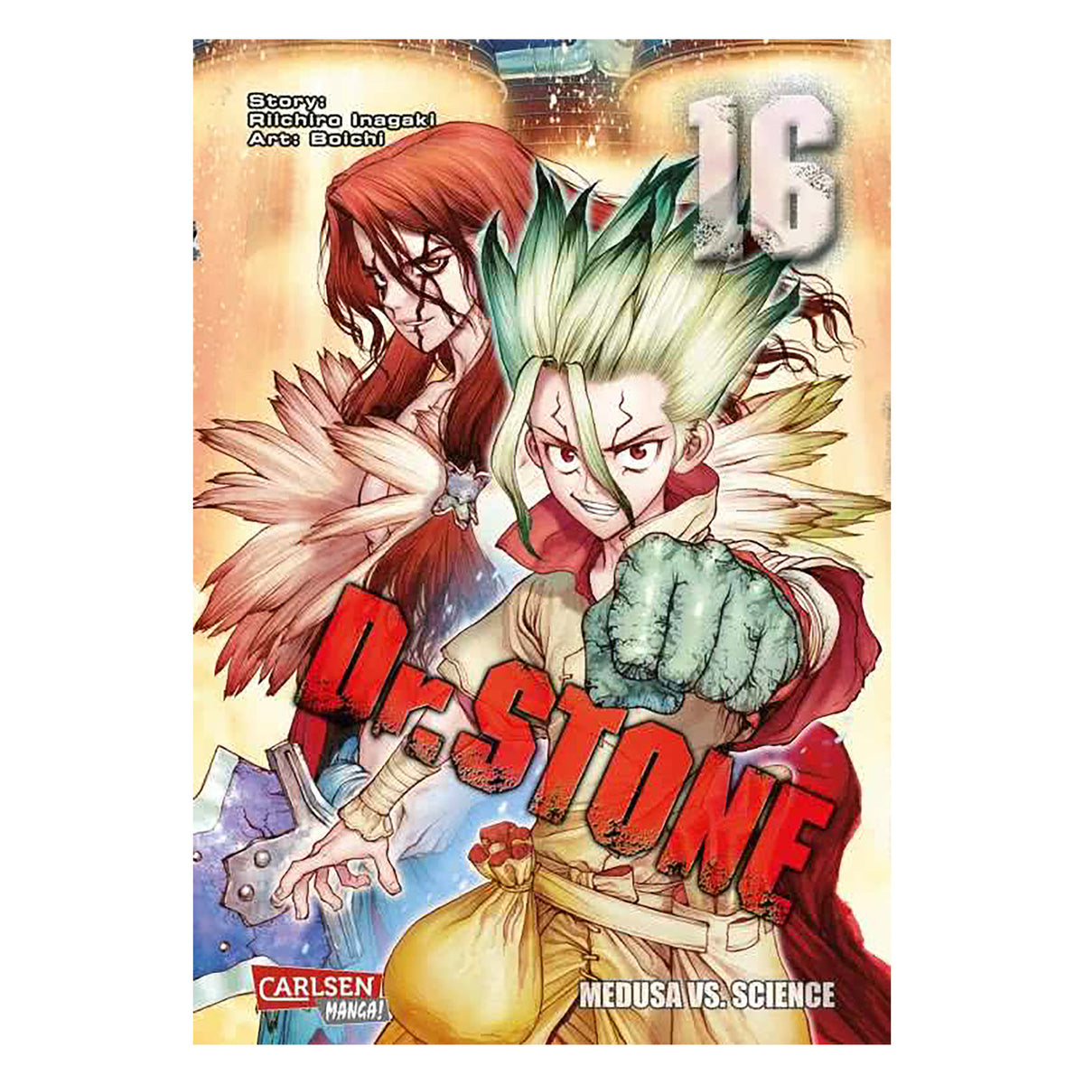 Produktbild Dr. Stone - Volym 16 Pocketbok