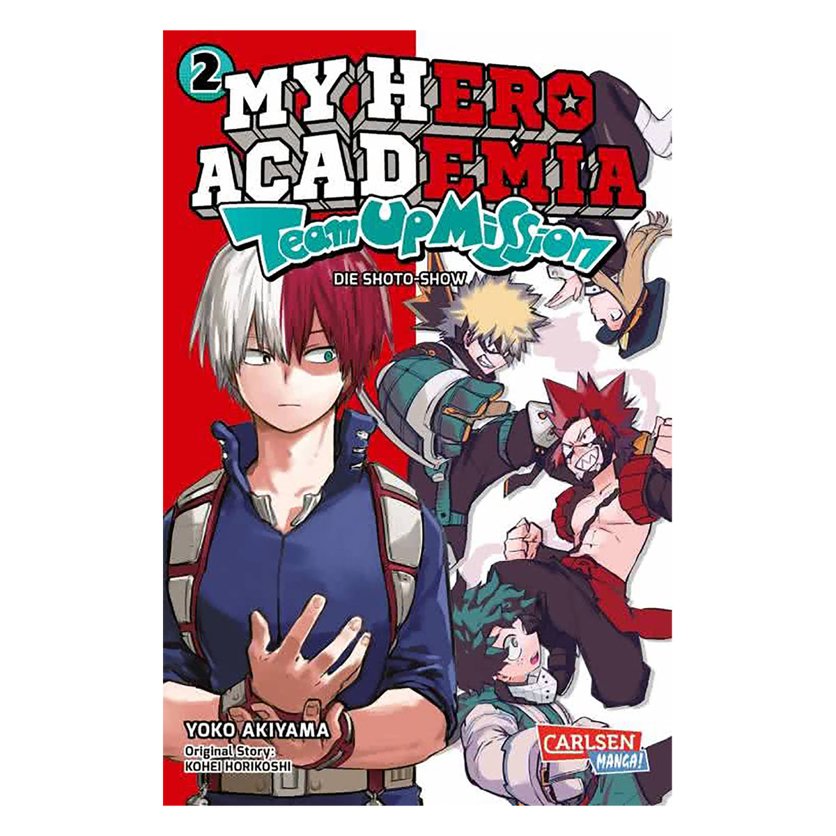 Produktbild My Hero Academia - Team Up Mission Bok 2 Pocketbok