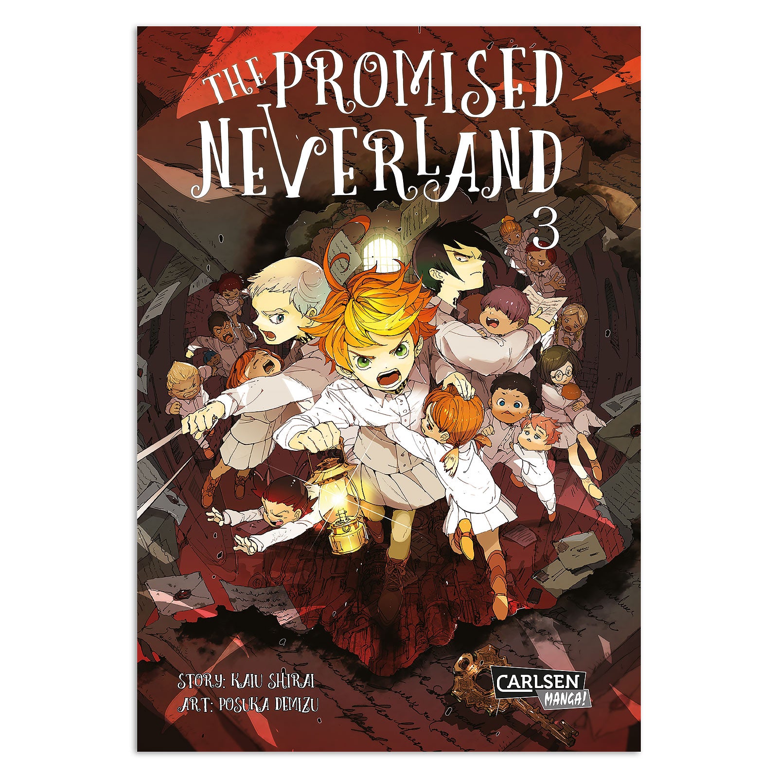 Produktbild The Promised Neverland - Volym 3 Pocketbok