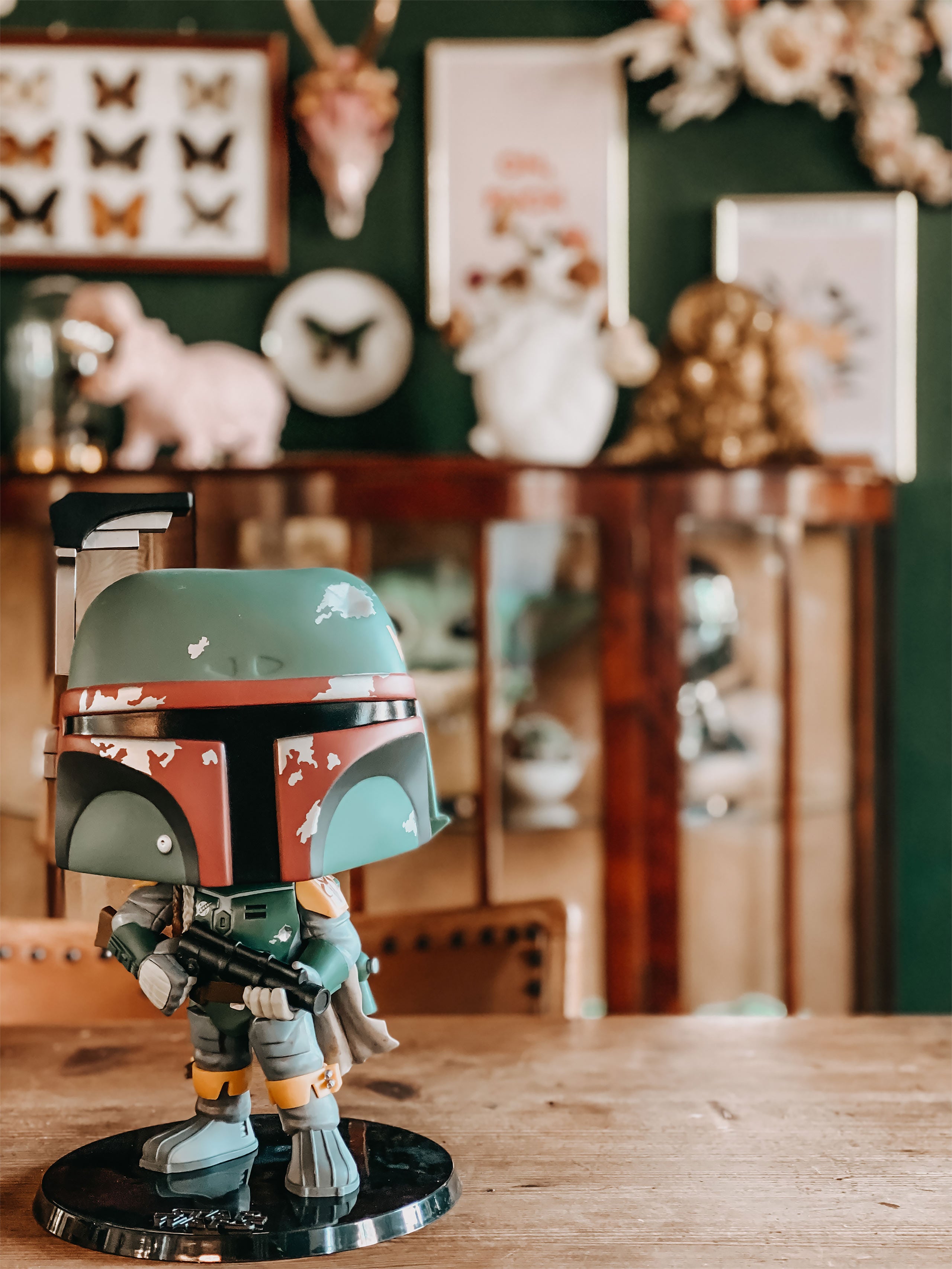 Produktbild Star Wars - Boba Fett Funko Pop vickande figur 28,5 cm