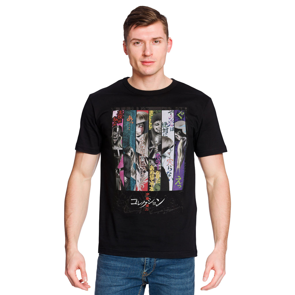 Produktbild Junji Ito - Key Art T-shirt svart